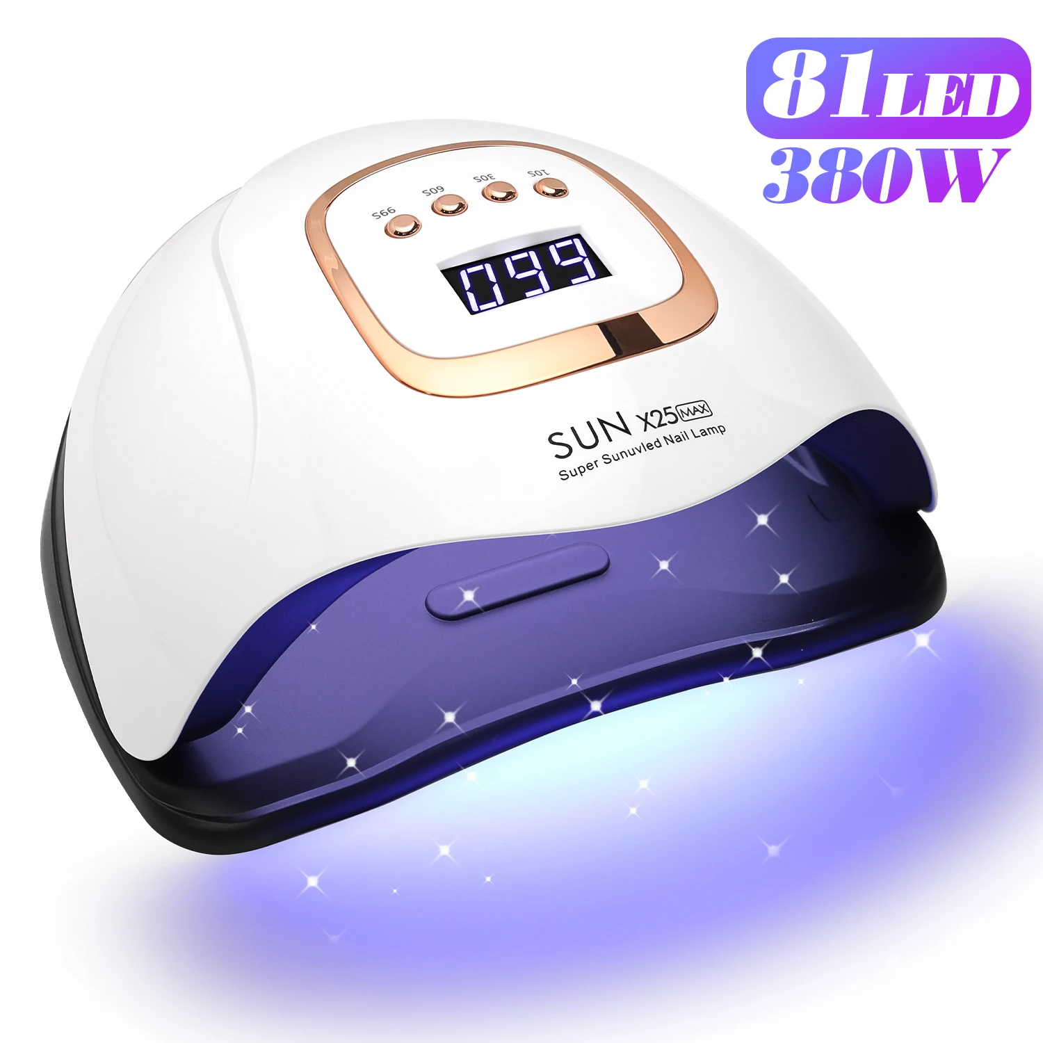 SUPER SUNUV LED Nail Lamp - 380W Nail Curing Lamps