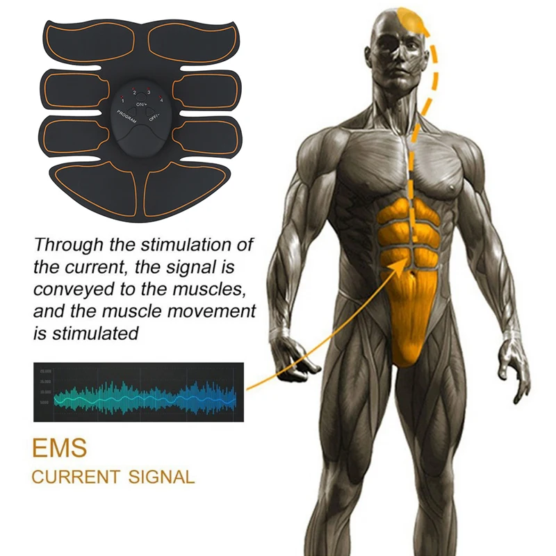 ELECTRIC MUSCLE STIMULATOR EMS : HIP TRAINER ABDOMINAL - Image 2