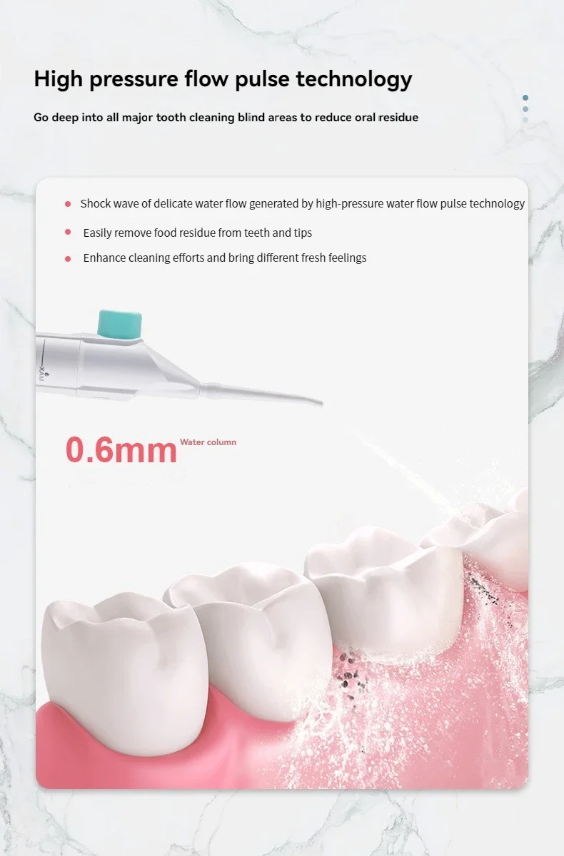 PORTABLE HIGH PRESSURE ORAL IRRIGATOR - Image 2