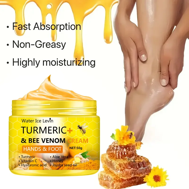 WATER ICE LEVINB — TURMERIC & BEE VENOM ANTI-DRYING CREAM - Image 2