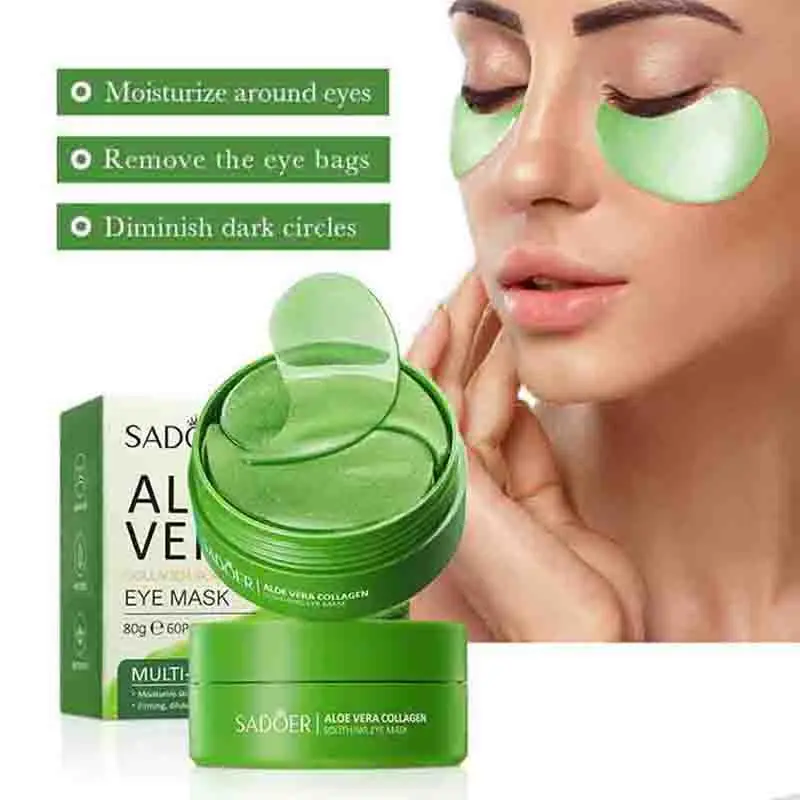 SADOER — ALOE VERA COLLAGEN ( Soothing Eye Mask) - Image 2
