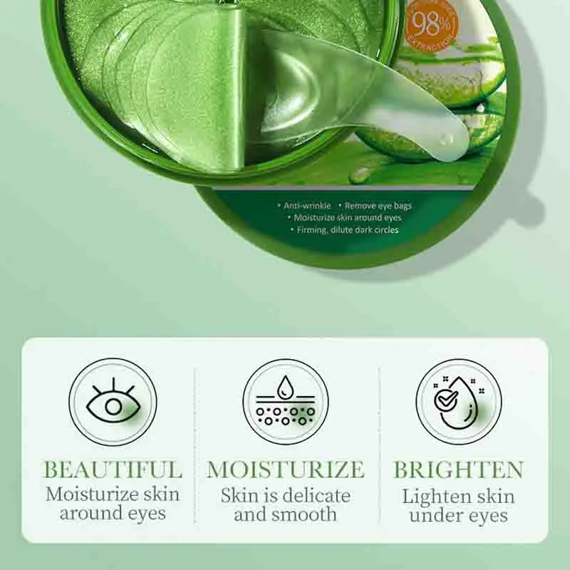 SADOER — ALOE VERA COLLAGEN ( Soothing Eye Mask) - Image 4