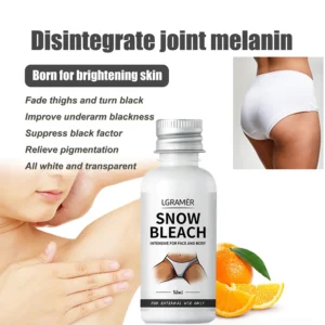 LGRAMER SNOW BLEACH :  Body Whitening Bleach ...