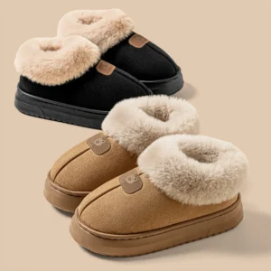Fleece Lined Winter Slippers For Women