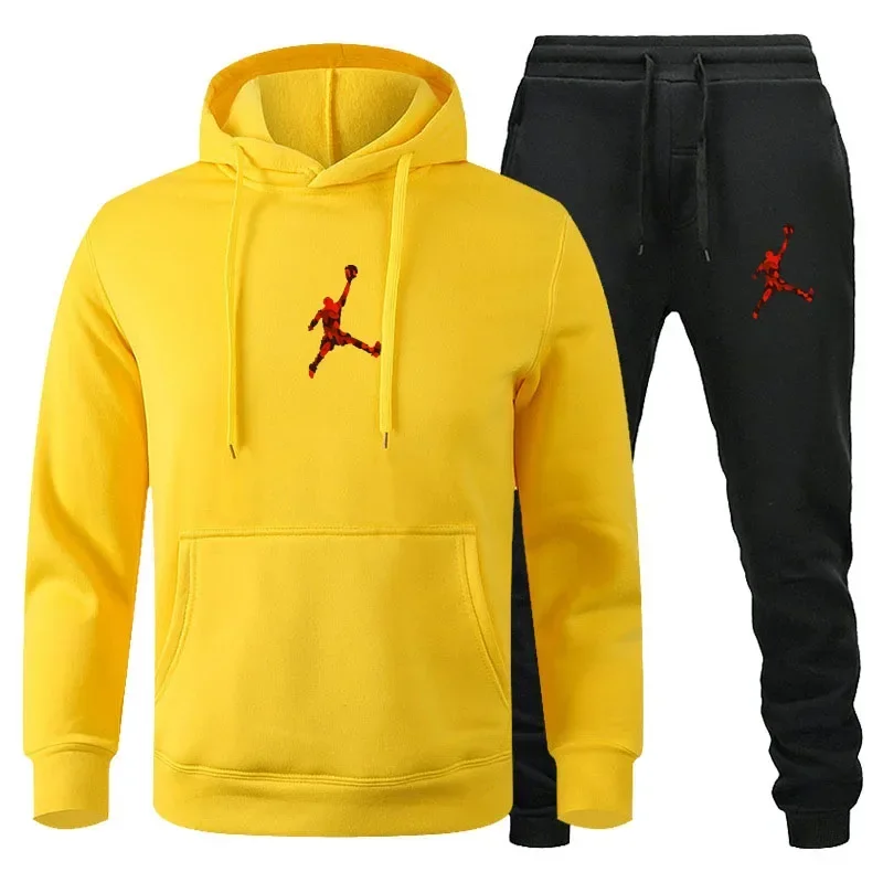 Autumn / Winter Men's jogging - Fitness sportswear Set - Image 6