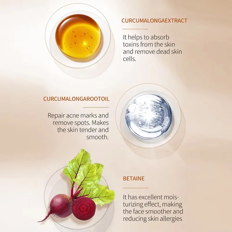 Turmeric Whitening Face Cream - Wrinkle Removal, Skin Look More Youthful - Image 8