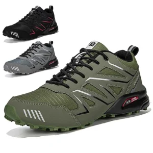 Rugged Men’s Waterproof Hiking Sneakers for Trekking, Camping & Climbing