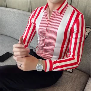 Premium Style Men’s Striped Shirt