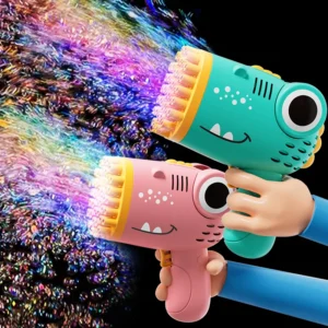 Dinosaur Bubble Machine Toy – Endless Bubble Fun for Outdoor Adventures
